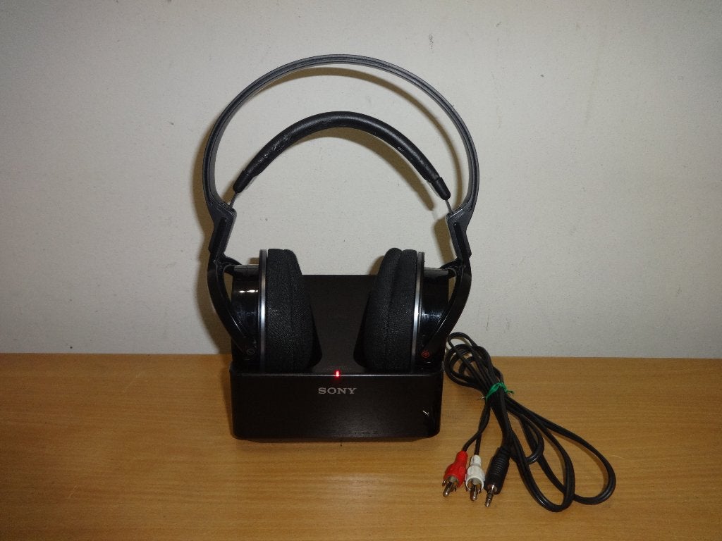 Sony MDR-RF855R, Draadloos, Ophalen of Verzenden, Zo goed als nieuw, Zwart