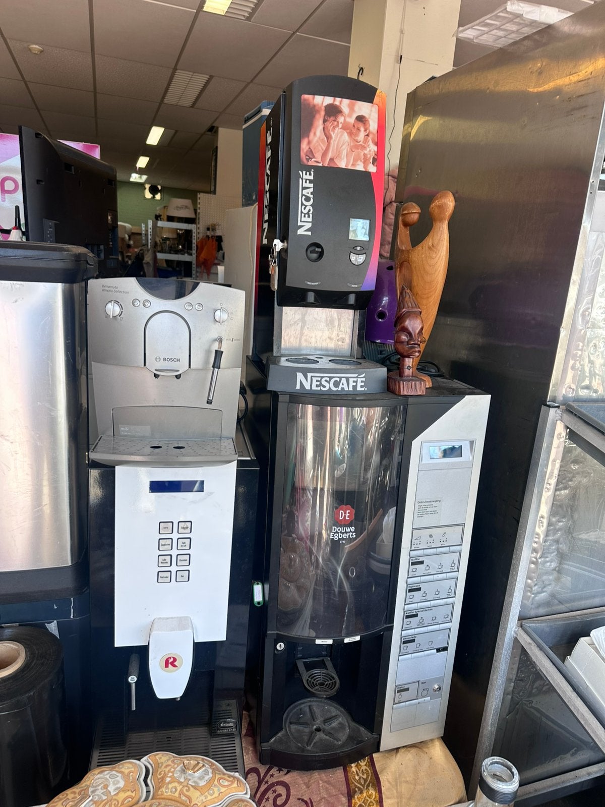 Partij koffiezetapparaten voor onderdellen of reparatie €25, Ophalen, Koffiemachine