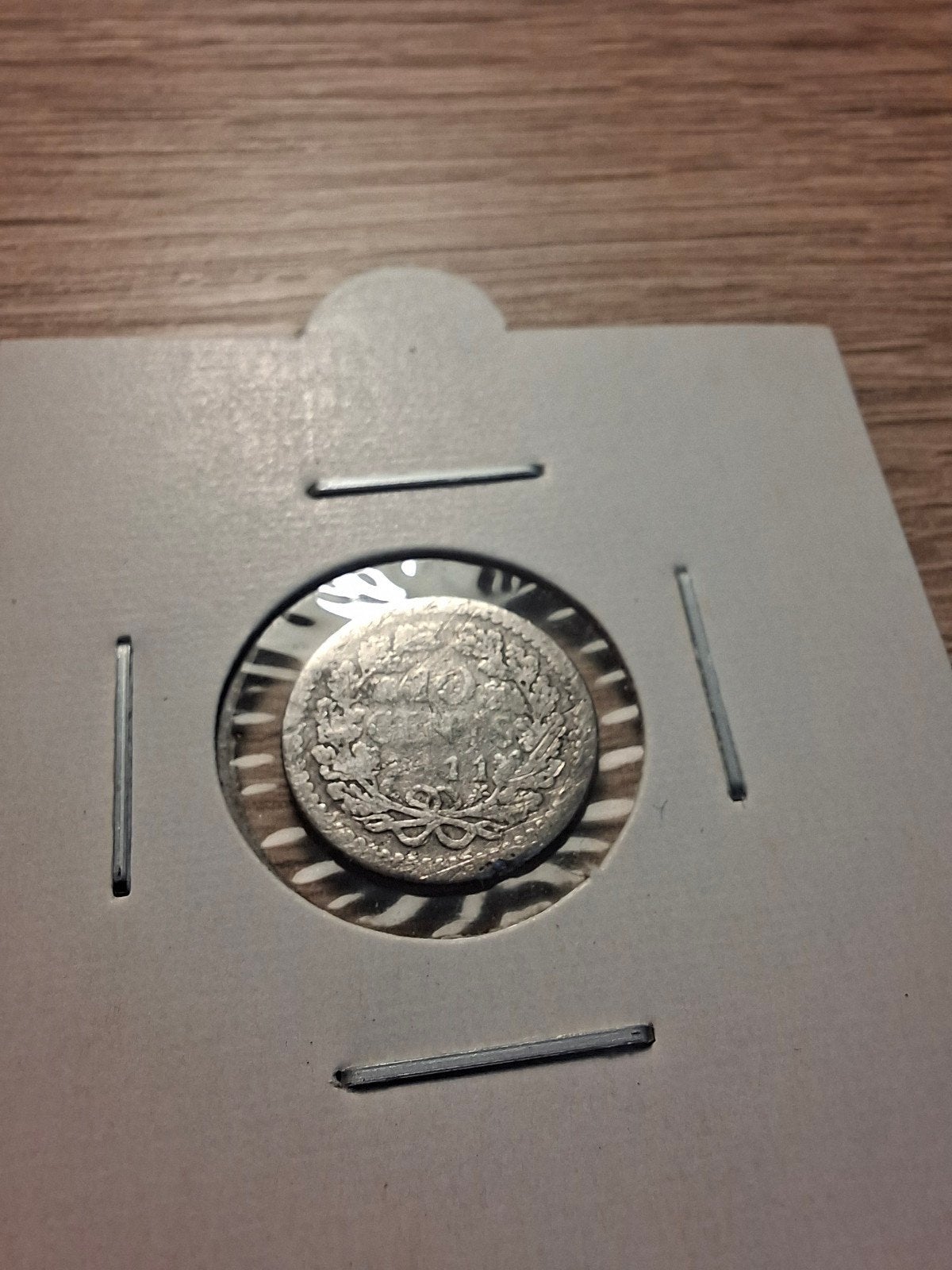 Dubbeltje / 10 cent 1911 | Wilhelmina | Nog leesbaar, Zilver, Ophalen of Verzenden, 10 cent, Koningin Wilhelmina