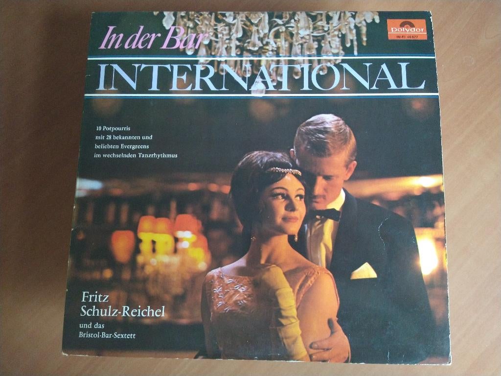 LP In der Bar International. Fritz Schulz-Reichel, Ophalen of Verzenden, Zo goed als nieuw, 12 inch