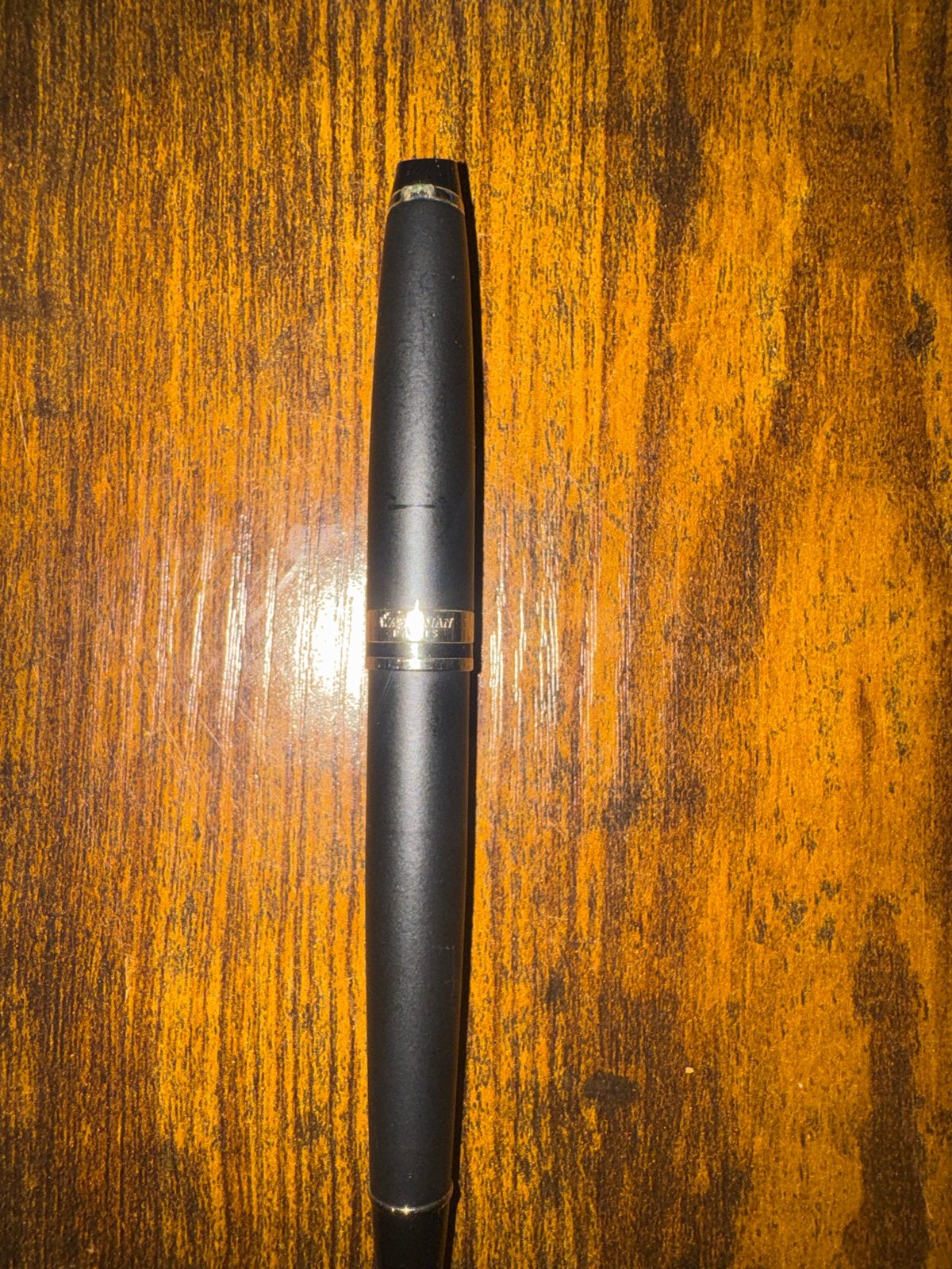 Waterman Paris vulpen in Luigi Raphael pen case, Verzamelen, Pennenverzamelingen, Ophalen of Verzenden, Balpen, Waterman