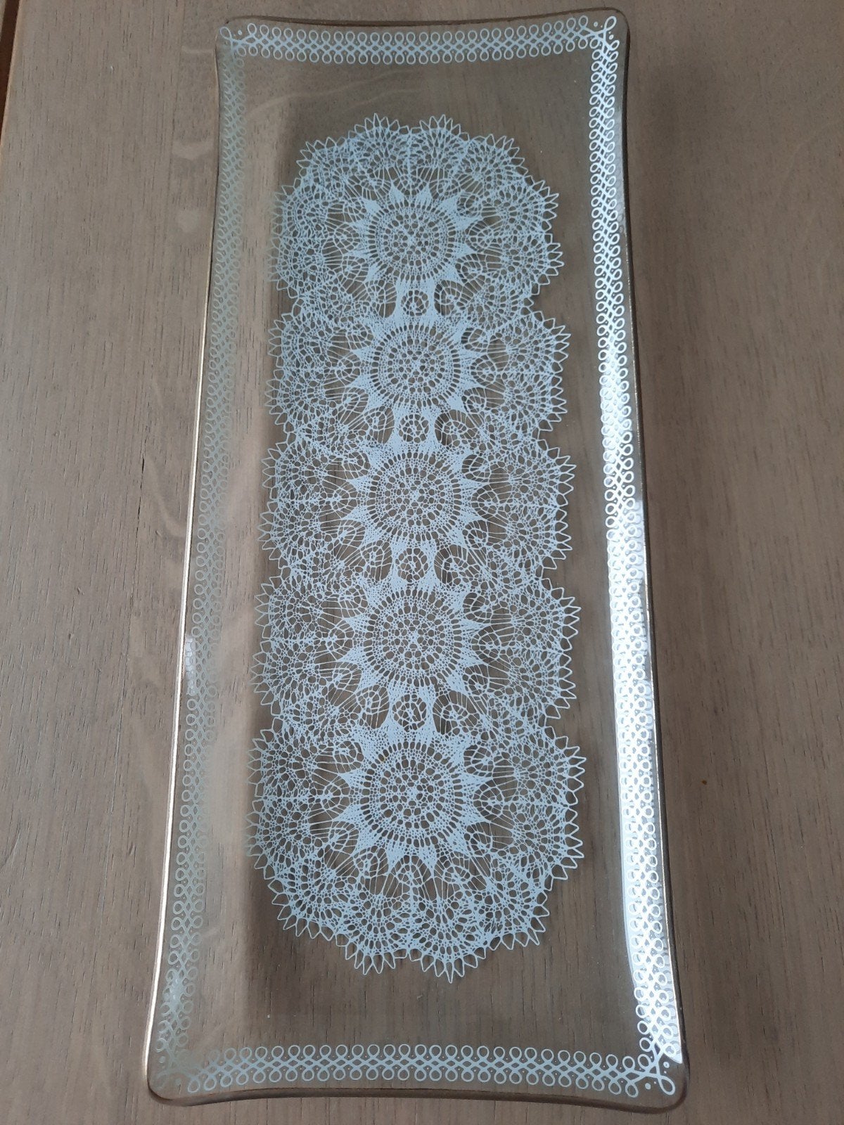 Cakeschaal, Ophalen