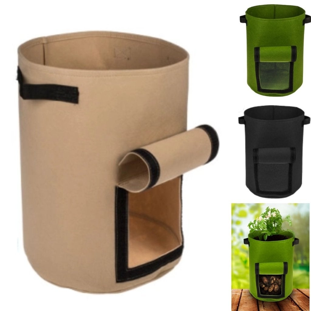 GROWING BAGS, Kunststof, Minder dan 60 cm, Rond, Nieuw