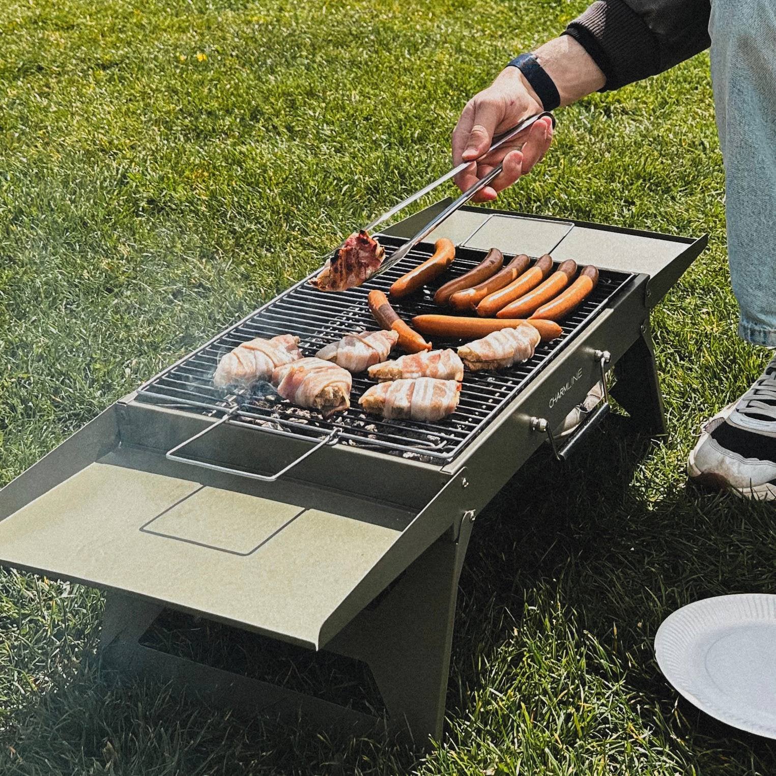 Bbq grill green, Ophalen, Zo goed als nieuw