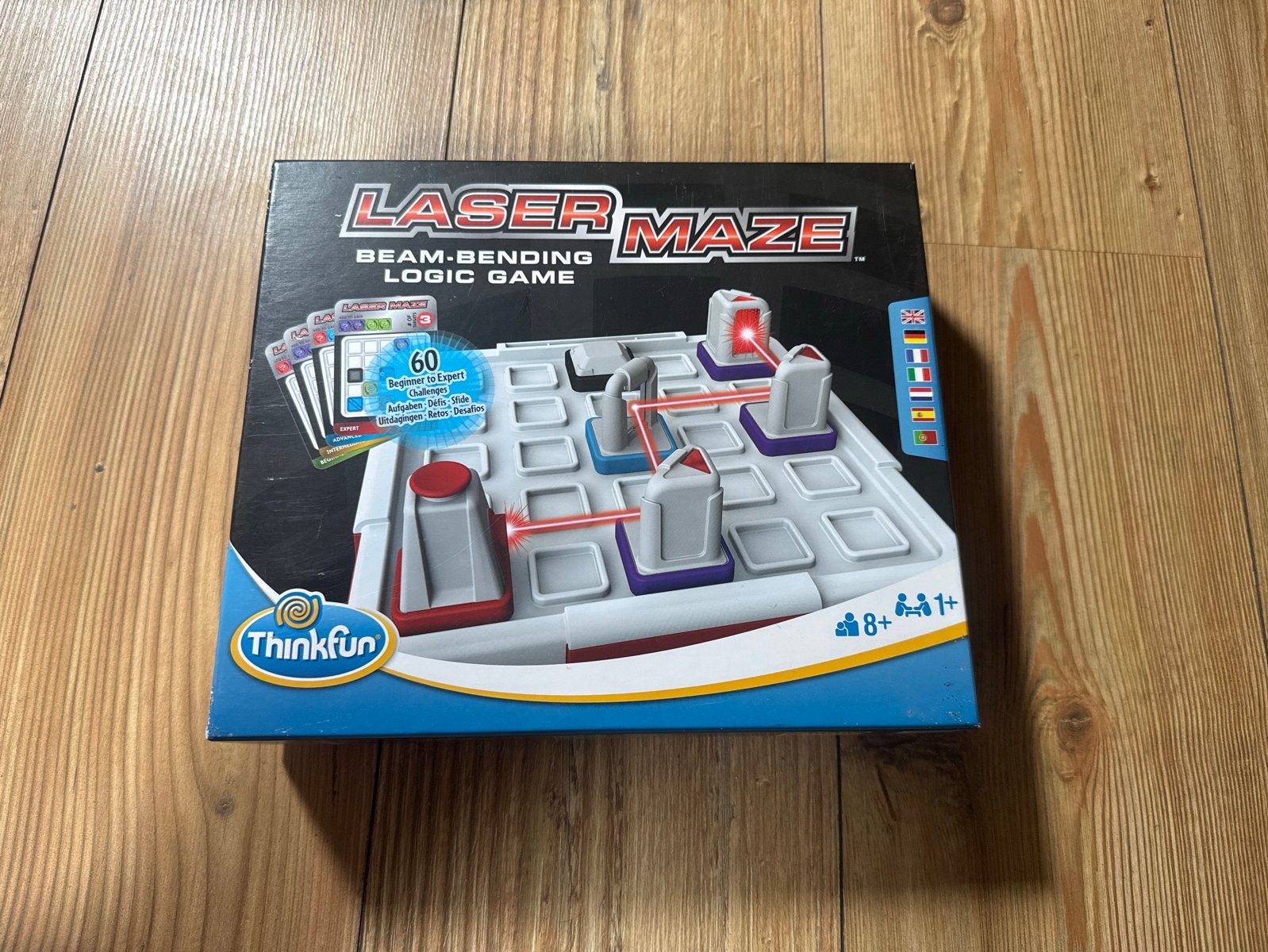 Laser Maze Beam-Bending Logic Game - ThinkFun, Een of twee spelers, Ophalen of Verzenden, Zo goed als nieuw
