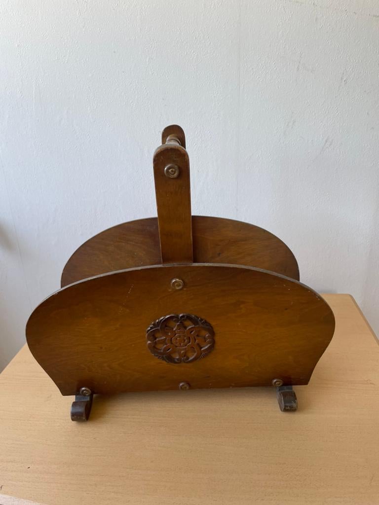 Krantenbak hout, Antiek en Kunst, Ophalen of Verzenden