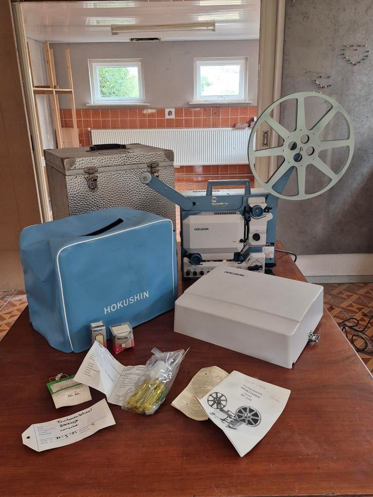 Complete Hokushin SC-210, filmprojector, analoge film, Ophalen of Verzenden