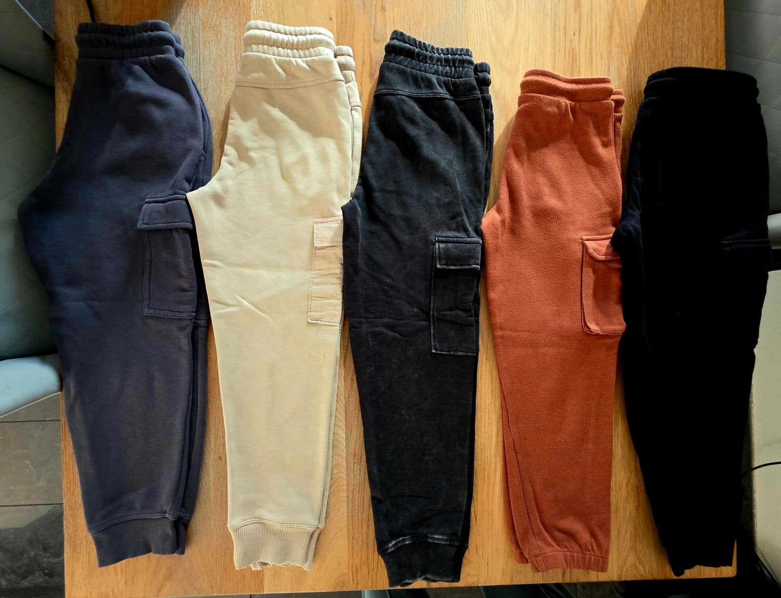 pakket 5 cargo joggingbroeken Blue Ridge maat 134!, Kinderen en Baby's, Kinderkleding | Kinder-kledingpakketten, Ophalen of Verzenden