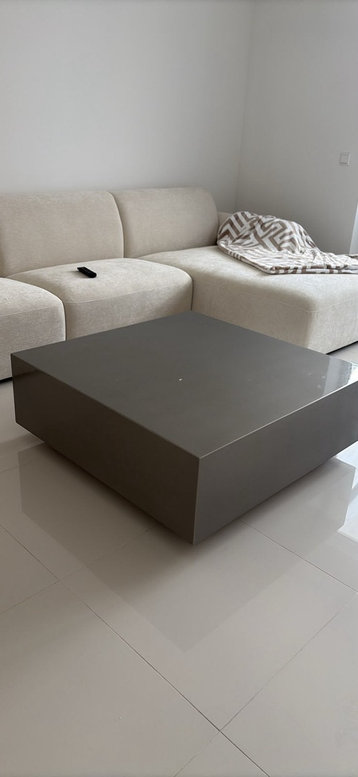Salontafel eric kuster stijl, Ophalen, Zo goed als nieuw, Eenpersoons, 90 cm