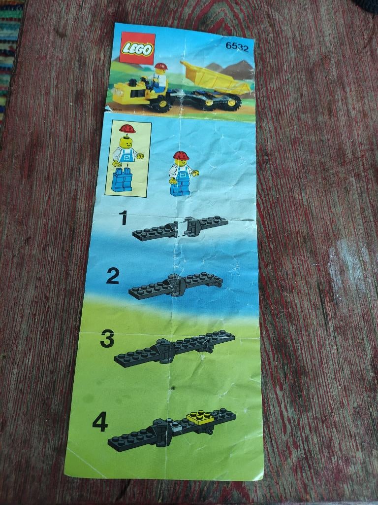 LEGO SYSTEM 6532, Gebruikt, Overige thema's, Lego, Overige typen