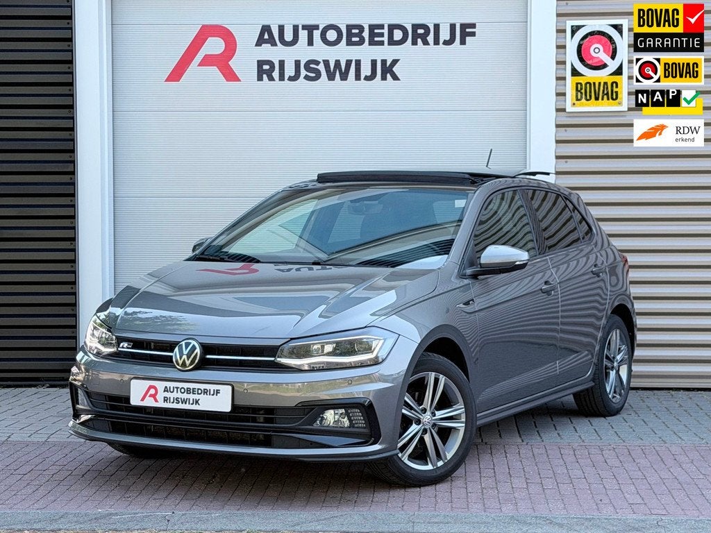 Volkswagen Polo 1.0 TSI 3xR-Line Pano/Keyless/Camera, Auto's, 12 maanden, Gebruikt, Euro 6, 95 pk