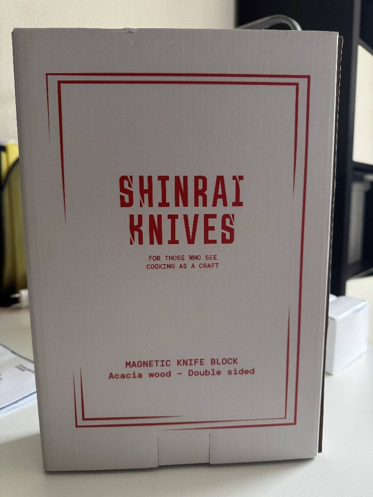 Shinrai Messen Blok, Overige materialen, Los bestek, Nieuw, Ophalen of Verzenden