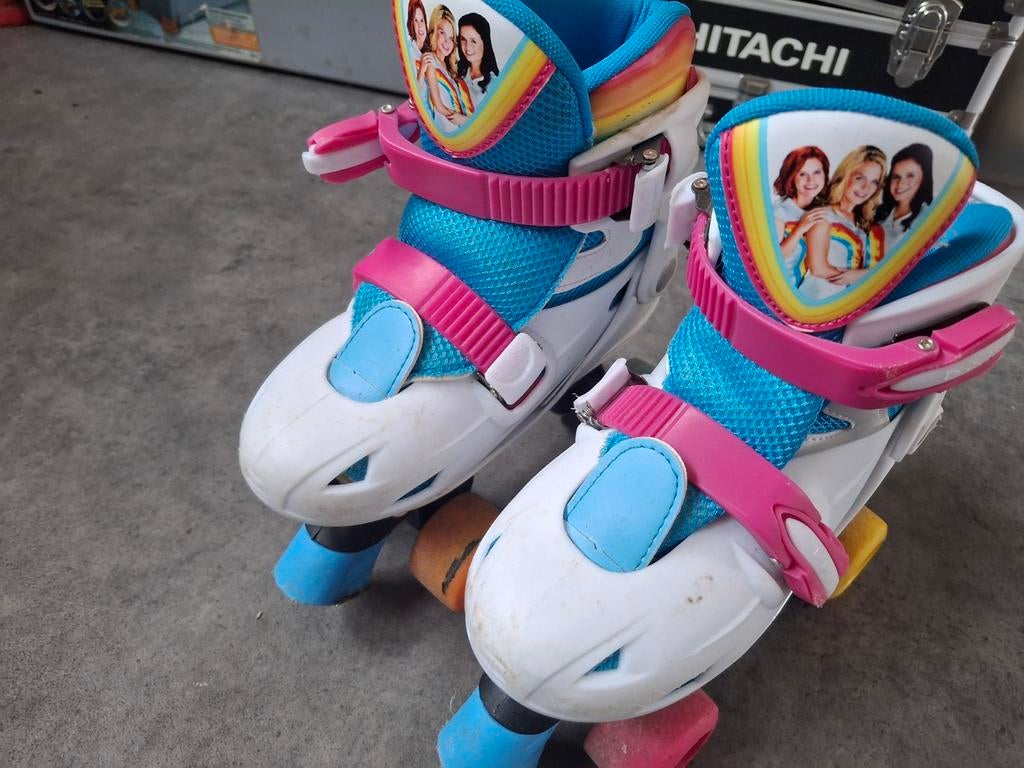 Rolschaatsen K3, Ophalen, Verstelbaar, Gebruikt, Kinderen
