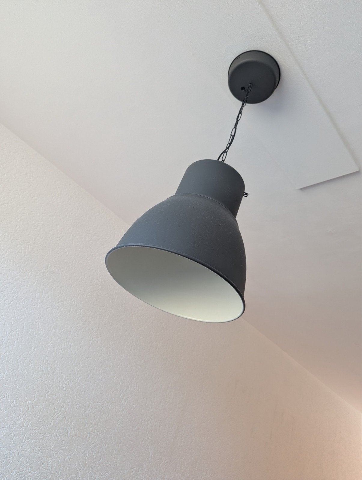 IKEA Hektar lampen, 38 cm - Set van 2, Ophalen, Gebruikt, Metaal, Industrieel, Modern
