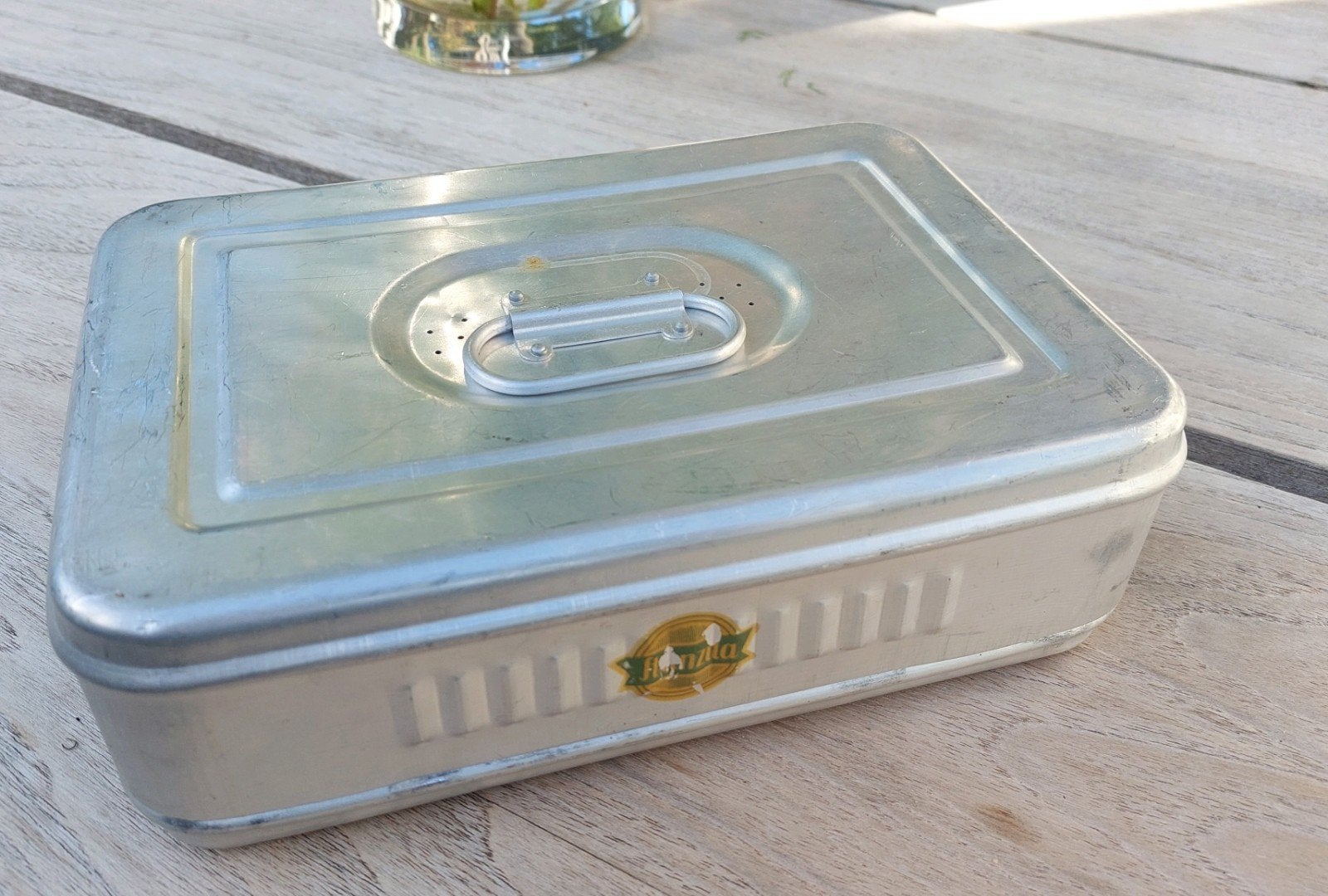 Vintage alluminium Stanzila brooddoos lunchbox DDR, Ophalen of Verzenden, Gebruikt, Overige