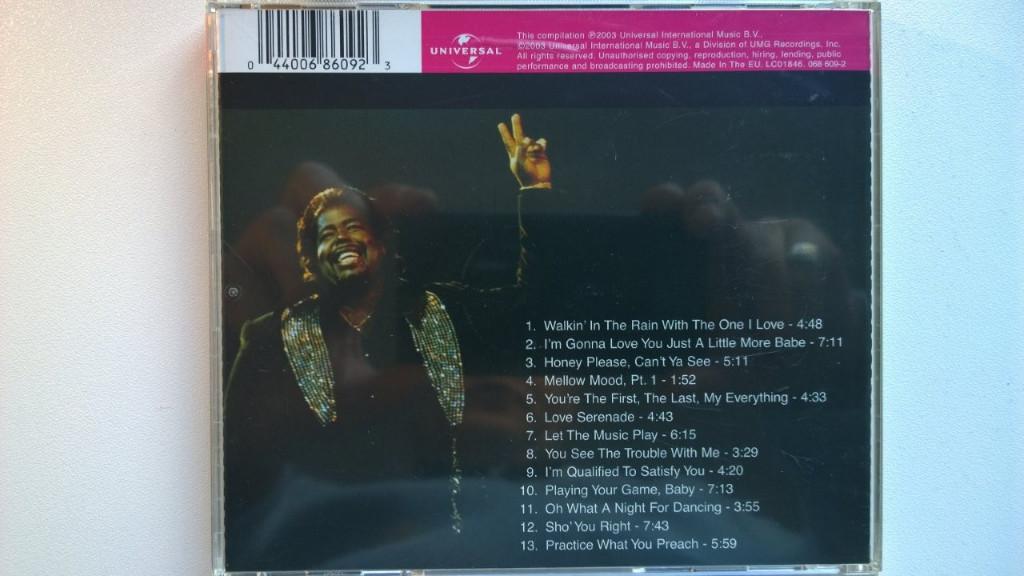 Barry White - Classic, Ophalen of Verzenden, 1980 - 1989, Zo goed als nieuw, Soul of Nu Soul
