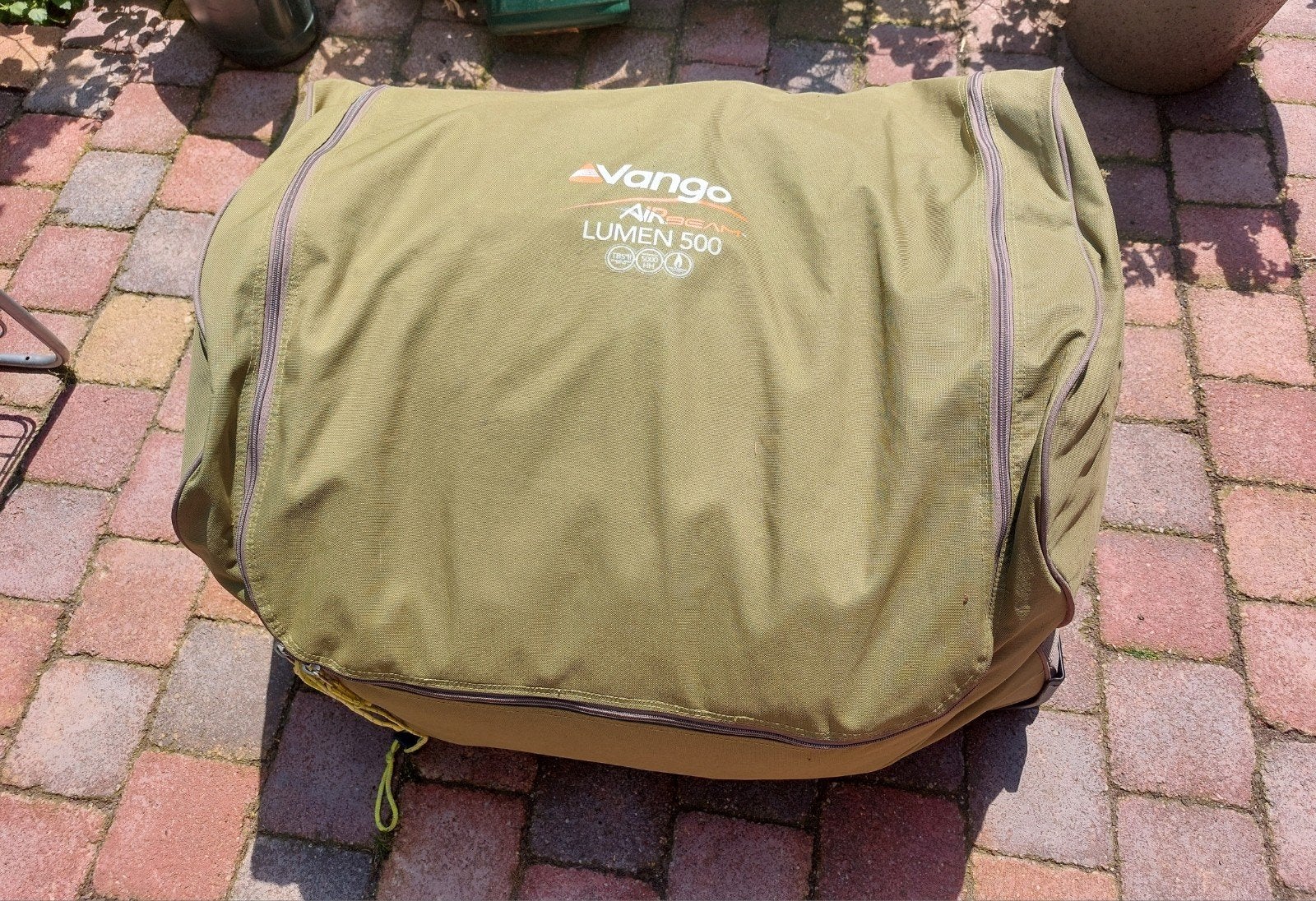 Vango AirBeam Lumen 500 – Opblaasbare 5-persoons tent, Ophalen, ., ., Tot en met 5