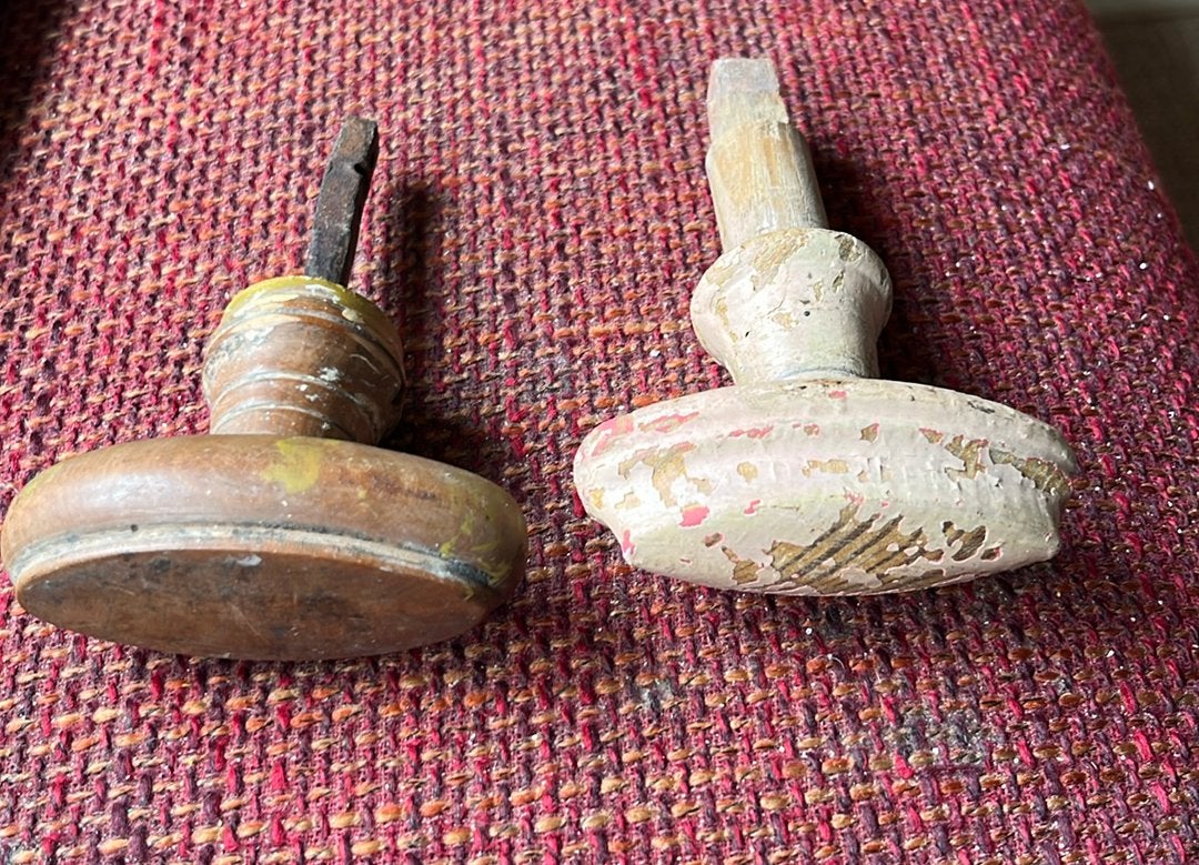Antieke Deur/Kast Knoppen, Antiek en Kunst, Ophalen of Verzenden