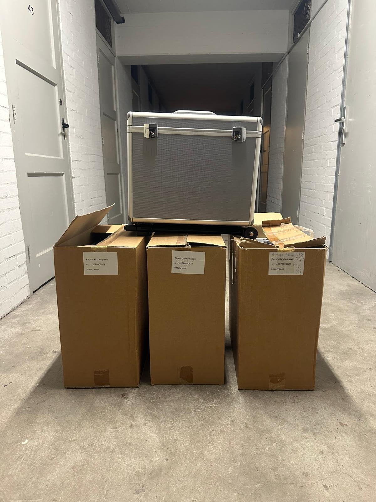 Professionele Ahrend / Glober Flightcase Trolley / Koffer (A, Ophalen of Verzenden, Nieuw, Overige instrumenten, Flightcase