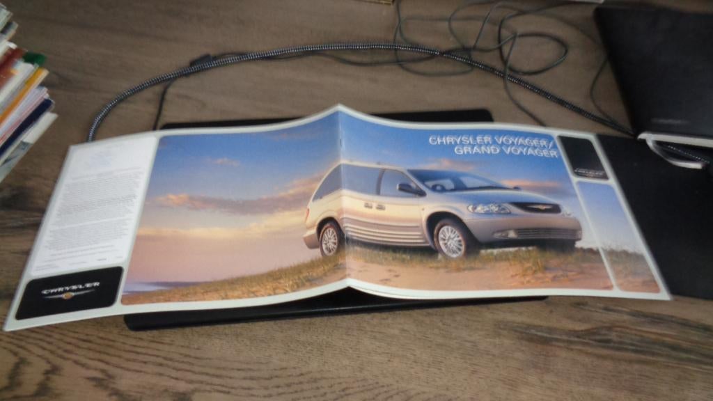 Folder CHRYSLER VOYAGER , GRAND VOYAGER , 10-2002, Verzenden, Nieuw, Overige merken