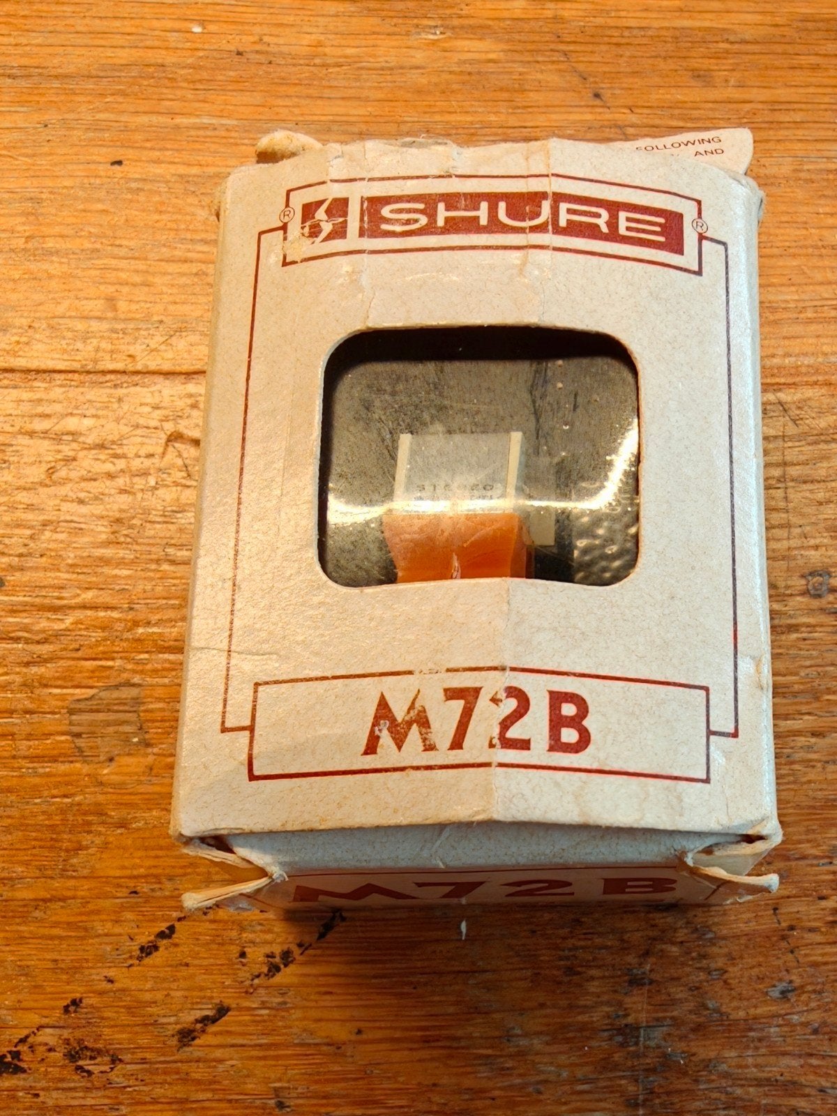 Shure element M72B NOS in originele verpakking, Audio, Tv en Foto, Platenspelers, Ophalen of Verzenden, Nieuw, Overige merken