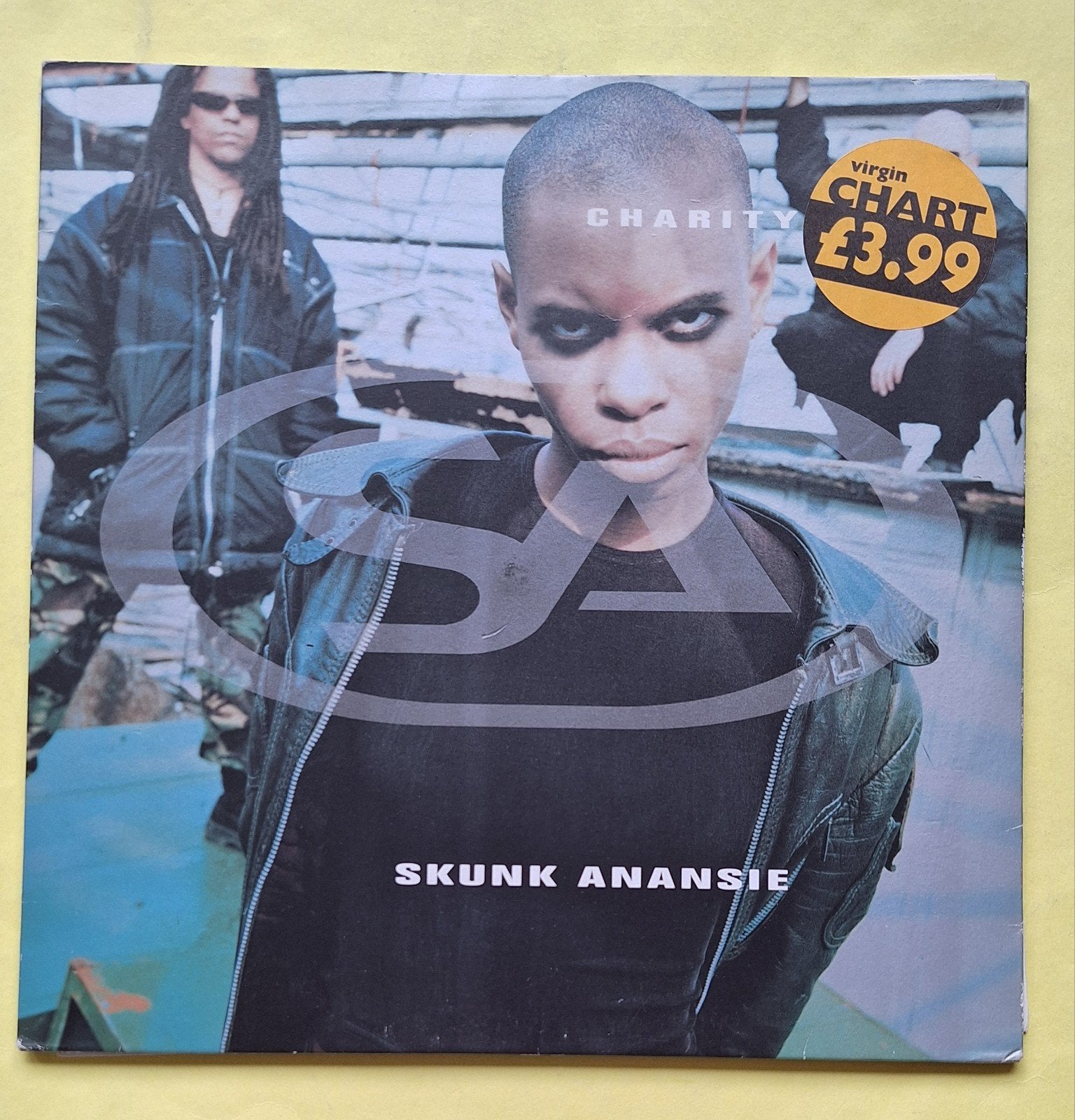 Skunk Anansie - Charity (Blauw Vinyl), EP, 10 inch, Ophalen of Verzenden, Zo goed als nieuw