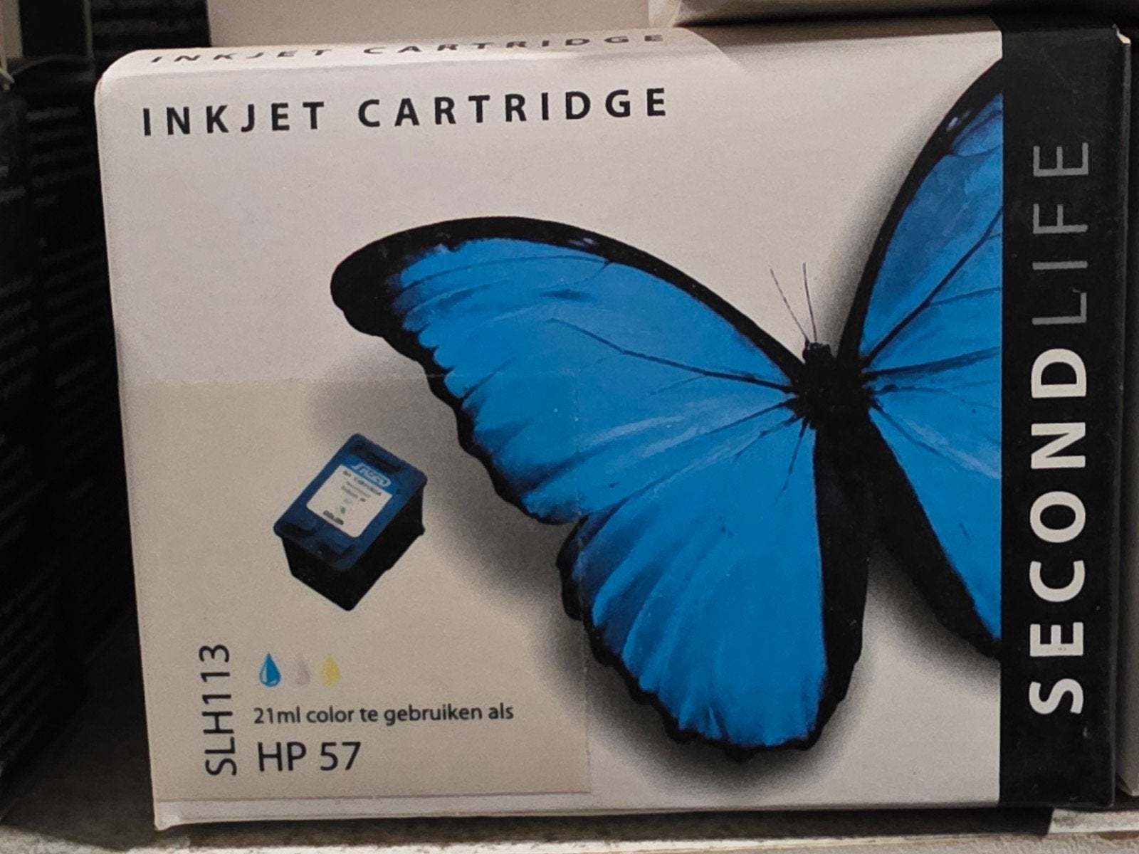 Second Life SLH113 Inktcartridge Kleur voor HP 57, Cartridge, Nieuw, Ophalen of Verzenden, Onbekend