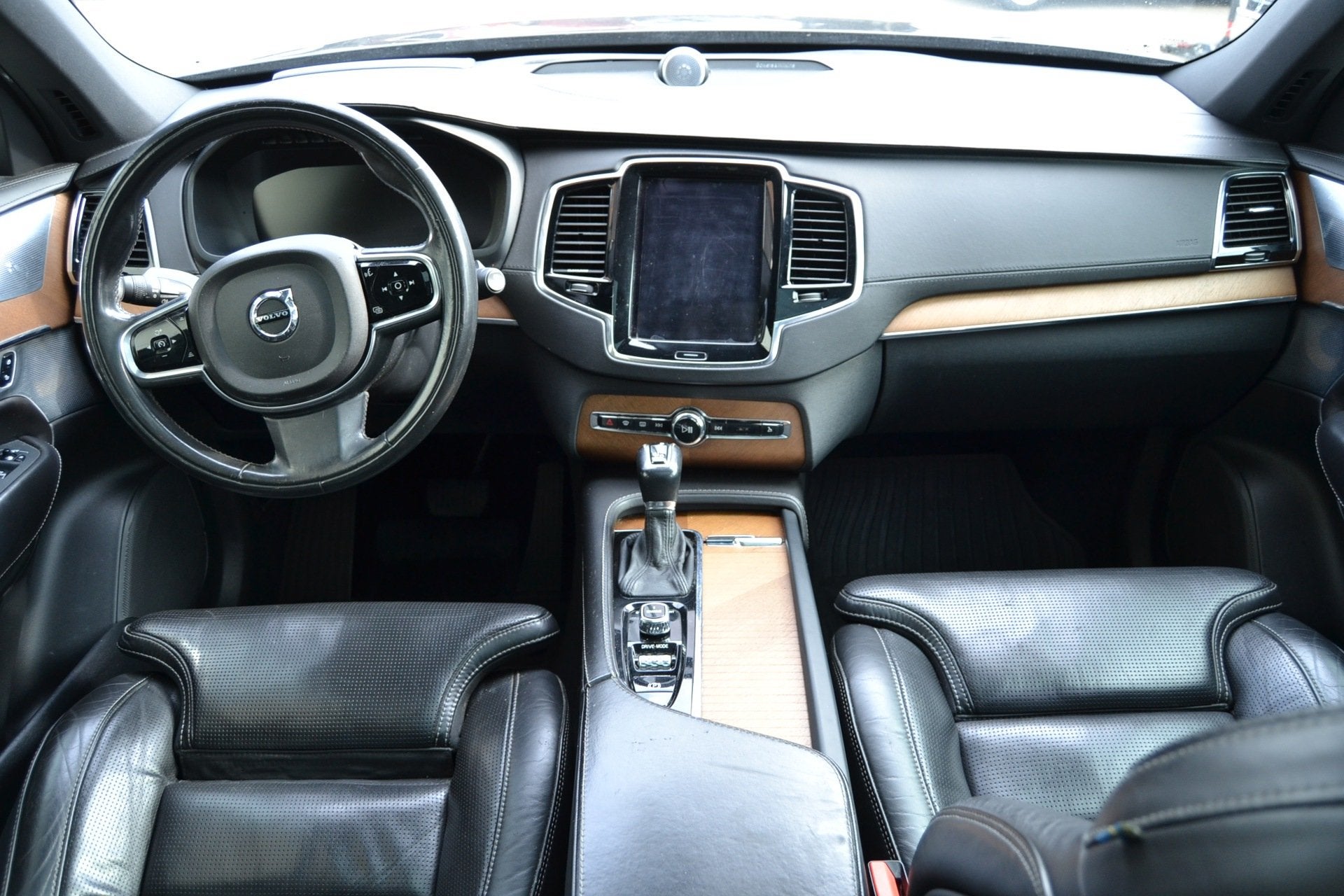 Volvo XC90 2.0 T6 AWD Inscription, 7 pers, Head-up, Panoramd, Gebruikt, Zwart, 4 cilinders, 1969 cc