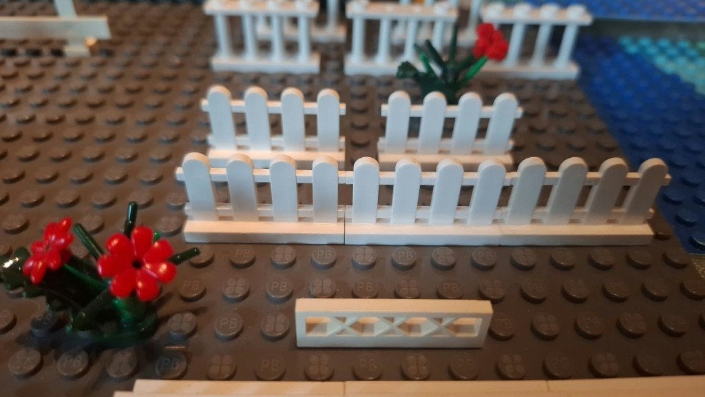 Foto 5 van hekwerk wit