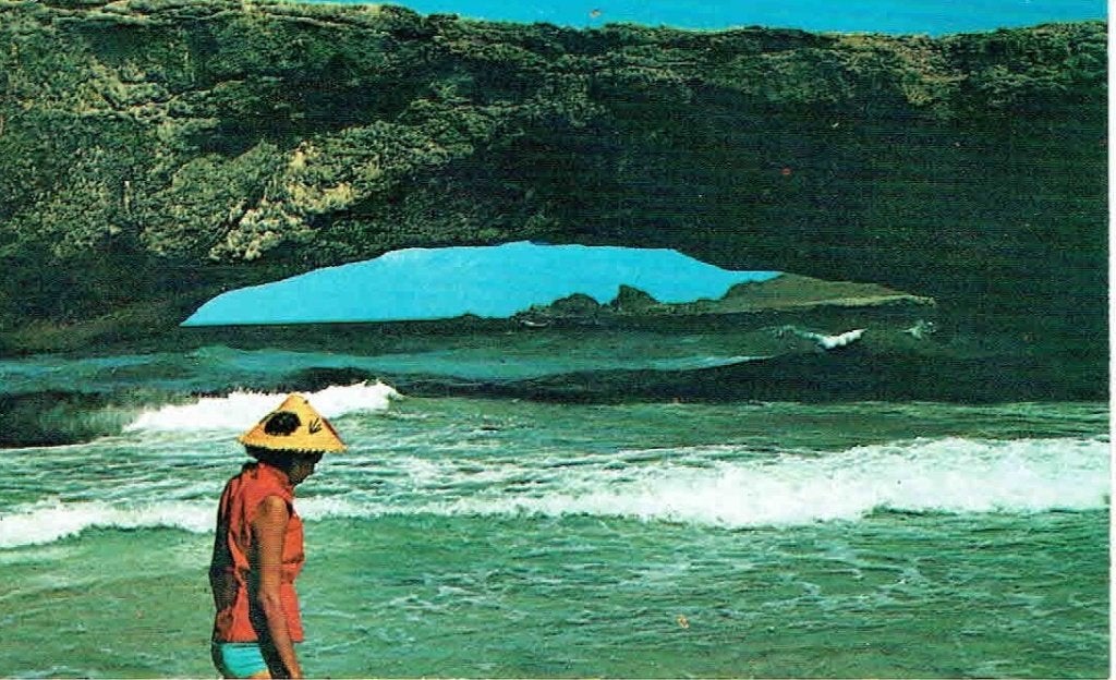 Aruba Natuurlijke Brug Zeekust, Verzamelen, Verzenden, 1980 tot heden, Ongelopen, Natuur