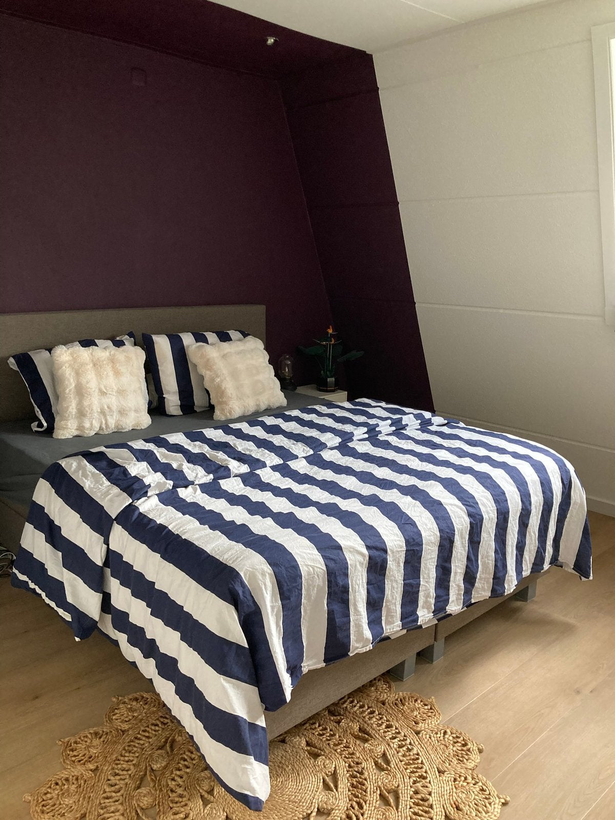 Boxspring, Ophalen, Gebruikt, Tweepersoons, 200 cm