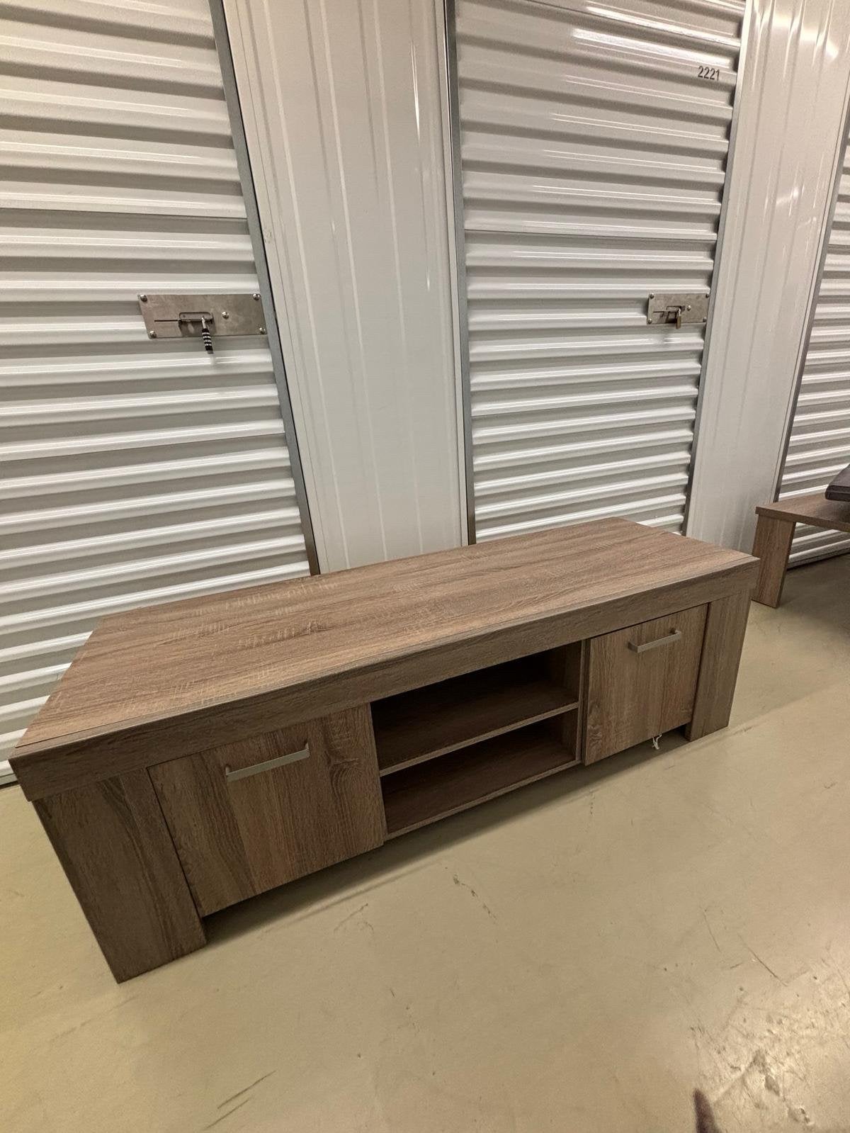 TV-meubel / Salontafel /eettafel houtlook, Ophalen, 100 tot 150 cm, Zo goed als nieuw, Minder dan 100 cm