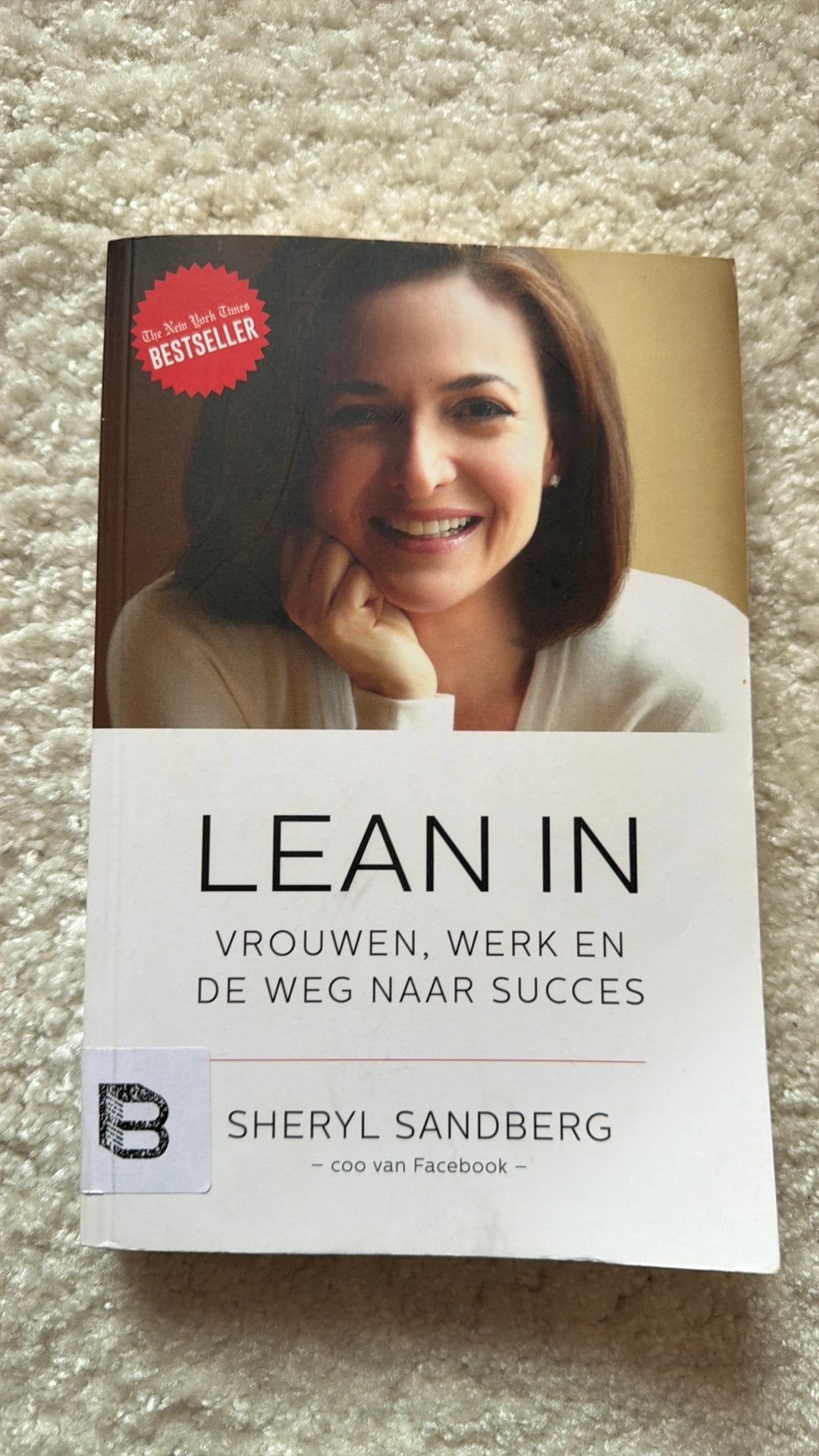 Sheryl Sandberg - Lean in, Boeken, Sociale wetenschap, Sheryl Sandberg, Ophalen of Verzenden, Zo goed als nieuw
