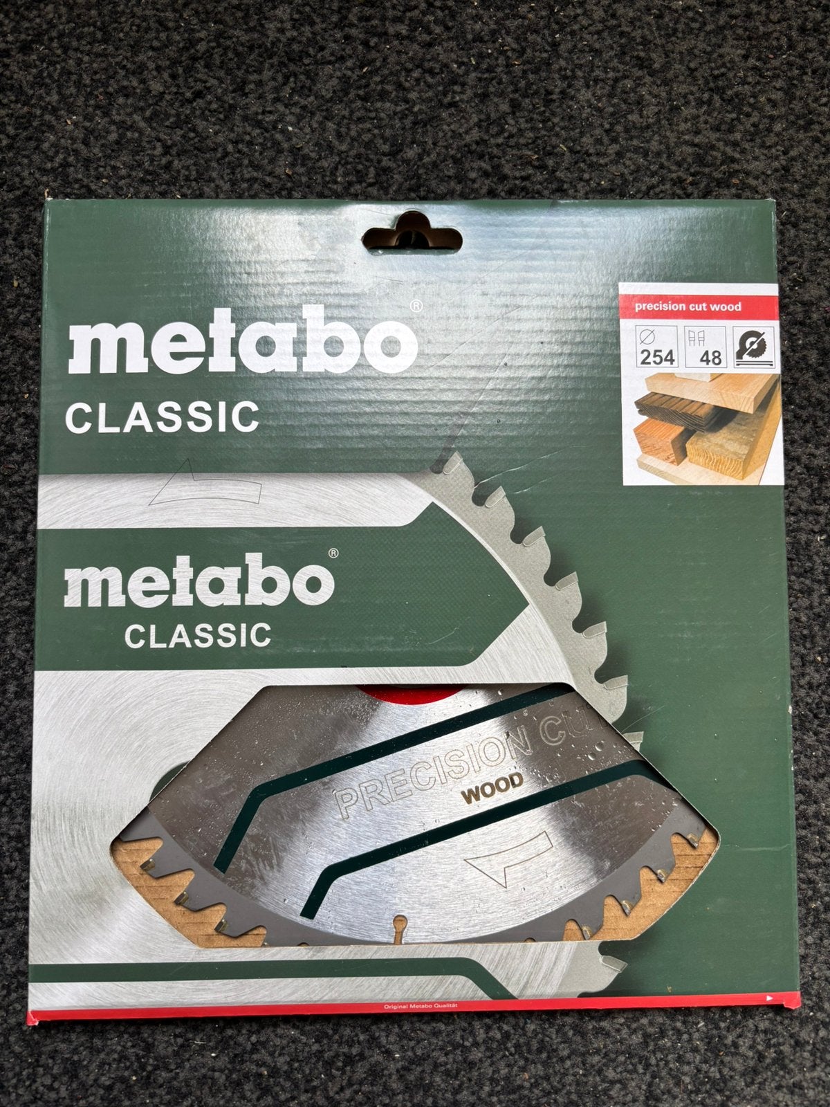 Metabo zaagblad 254cm, Ophalen, Cirkelzaag, Nieuw, 30 tot 70 mm