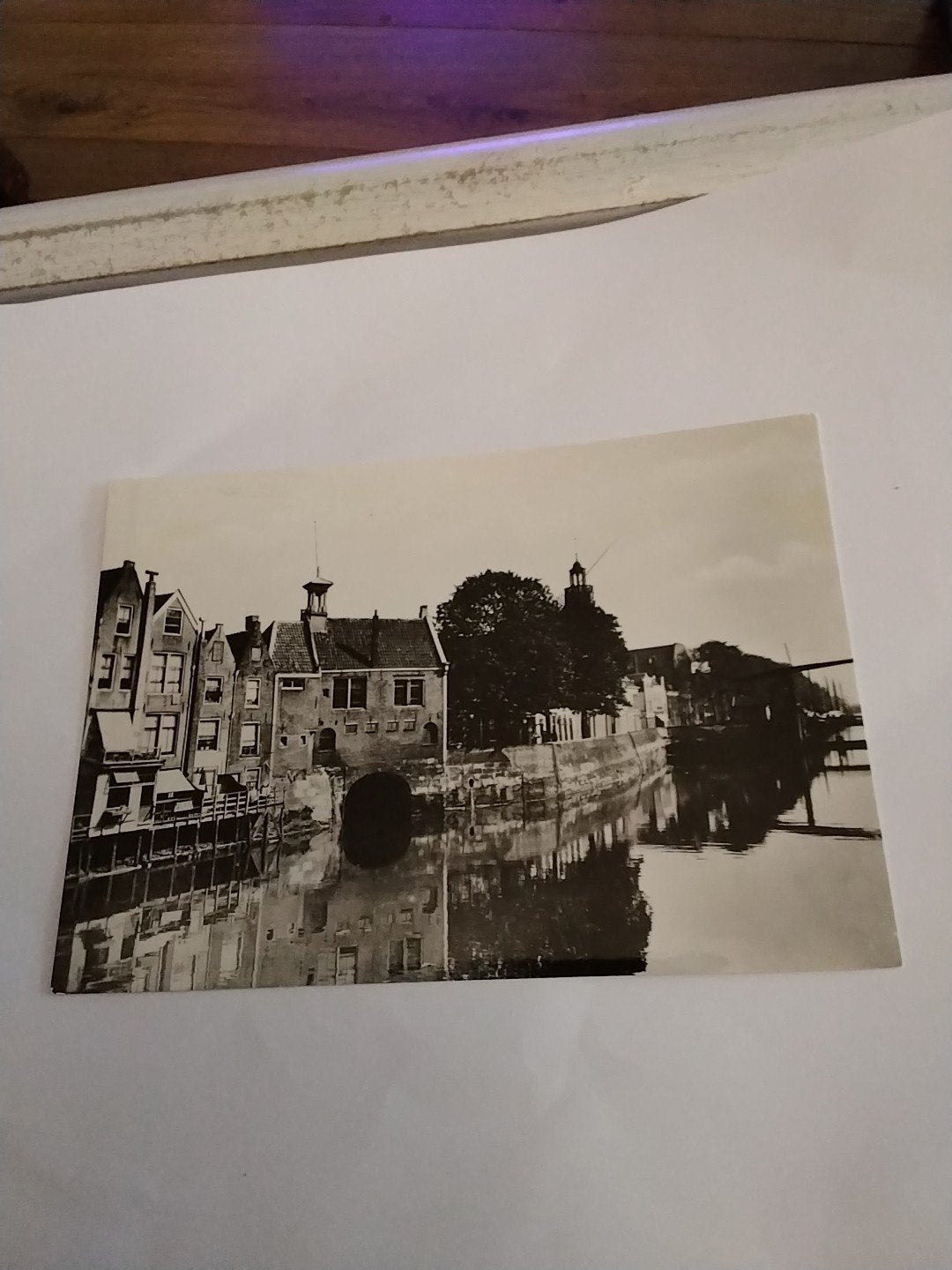 Oude ansichtkaart Delfshaven Aelbrechtskolk Rotterdam, Verzamelen, Ophalen of Verzenden, Voor 1920, Gelopen, Zuid-Holland