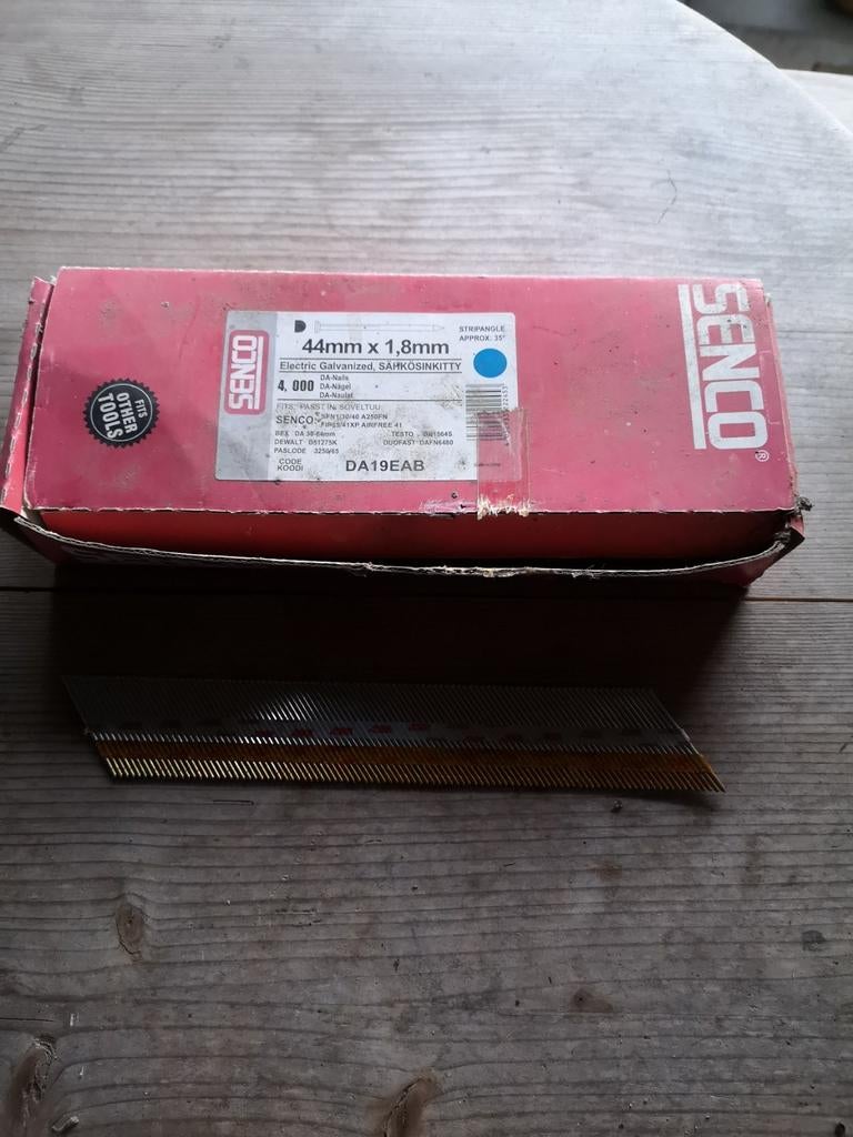 Senco nagels spijkers tacker 44mm x 1.8, Ophalen of Verzenden, Nieuw