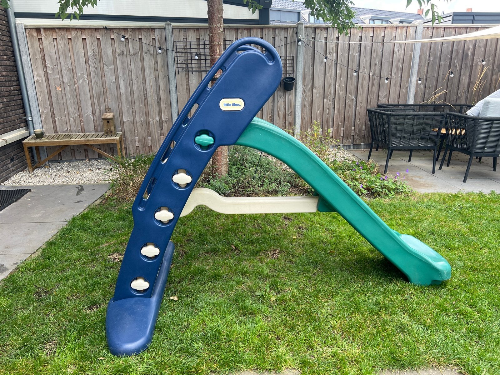 Little Tikes Grote Glijbaan Groen, Kinderen en Baby's, Ophalen, Gebruikt, Glijbaan