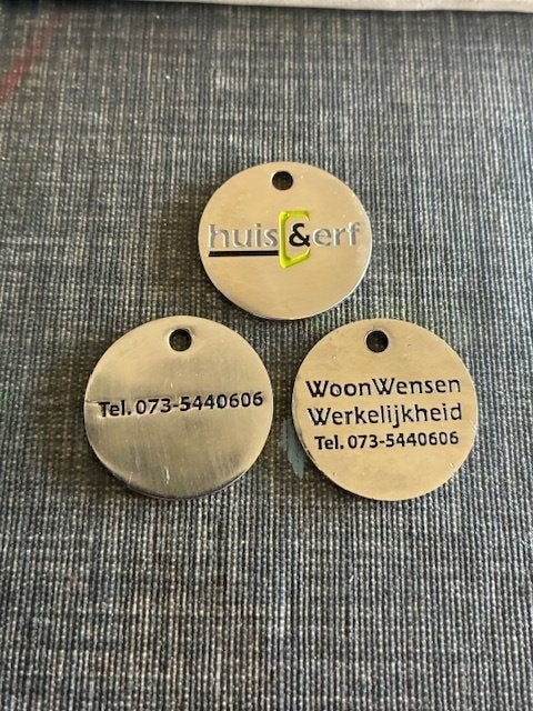 winkelwagenmuntjes huis en erf 2x, Verzamelen, Winkelwagenmuntjes, Ophalen of Verzenden