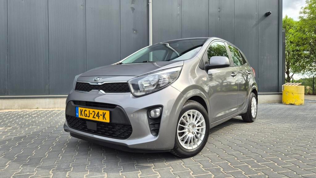 Kia Picanto 1.0 DPi AMT 67pk 4-zits 2021 Grijs, Auto's, Kia, 877 kg, 4 stoelen, 3 cilinders, 998 cc