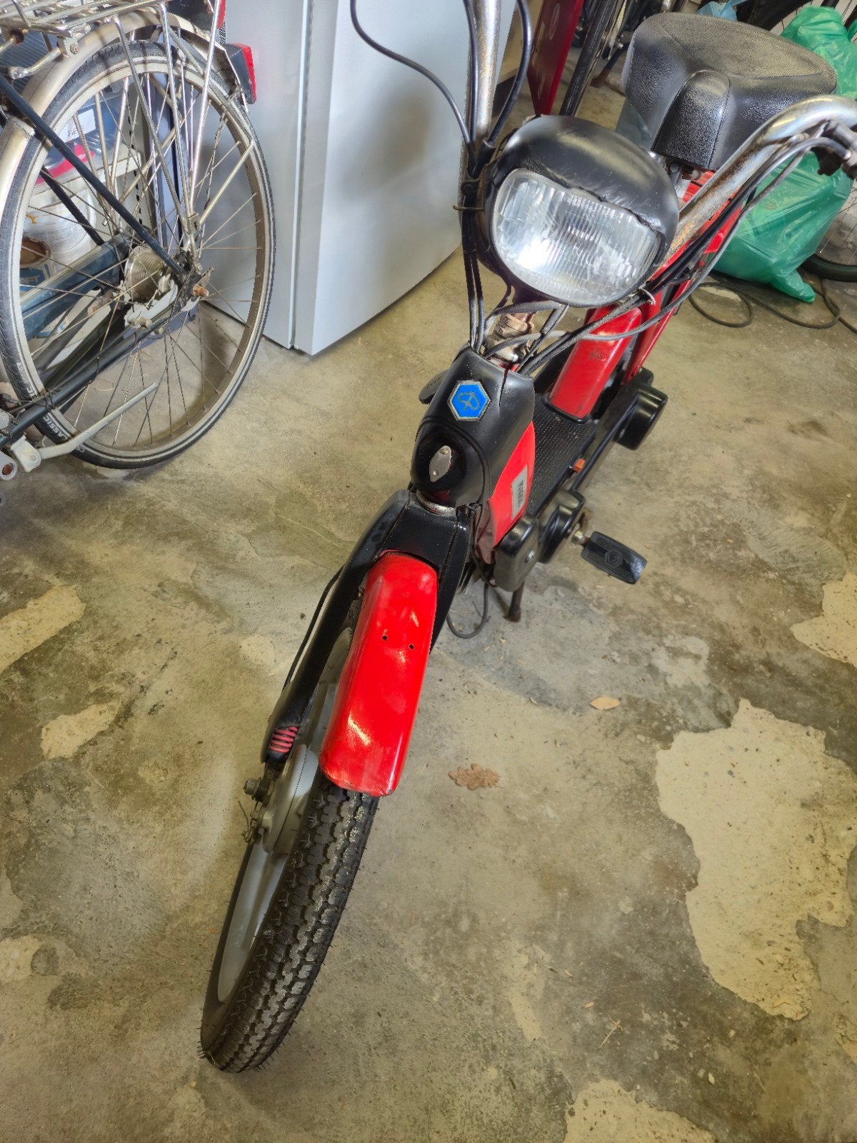 Goed werkende Vespa Ciao Mix bromfiets geel kenteken, Ophalen of Verzenden, Gebruikt, Ciao