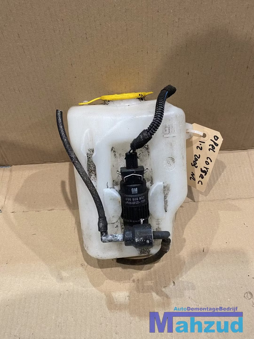 OPEL CORSA C Ruitensproeitank reservoir ruitensproeierpomp, Info@fabrikant.eu, Fabrikantstraat 1
1000 AA  Amsterdam, NL, Ophalen of Verzenden