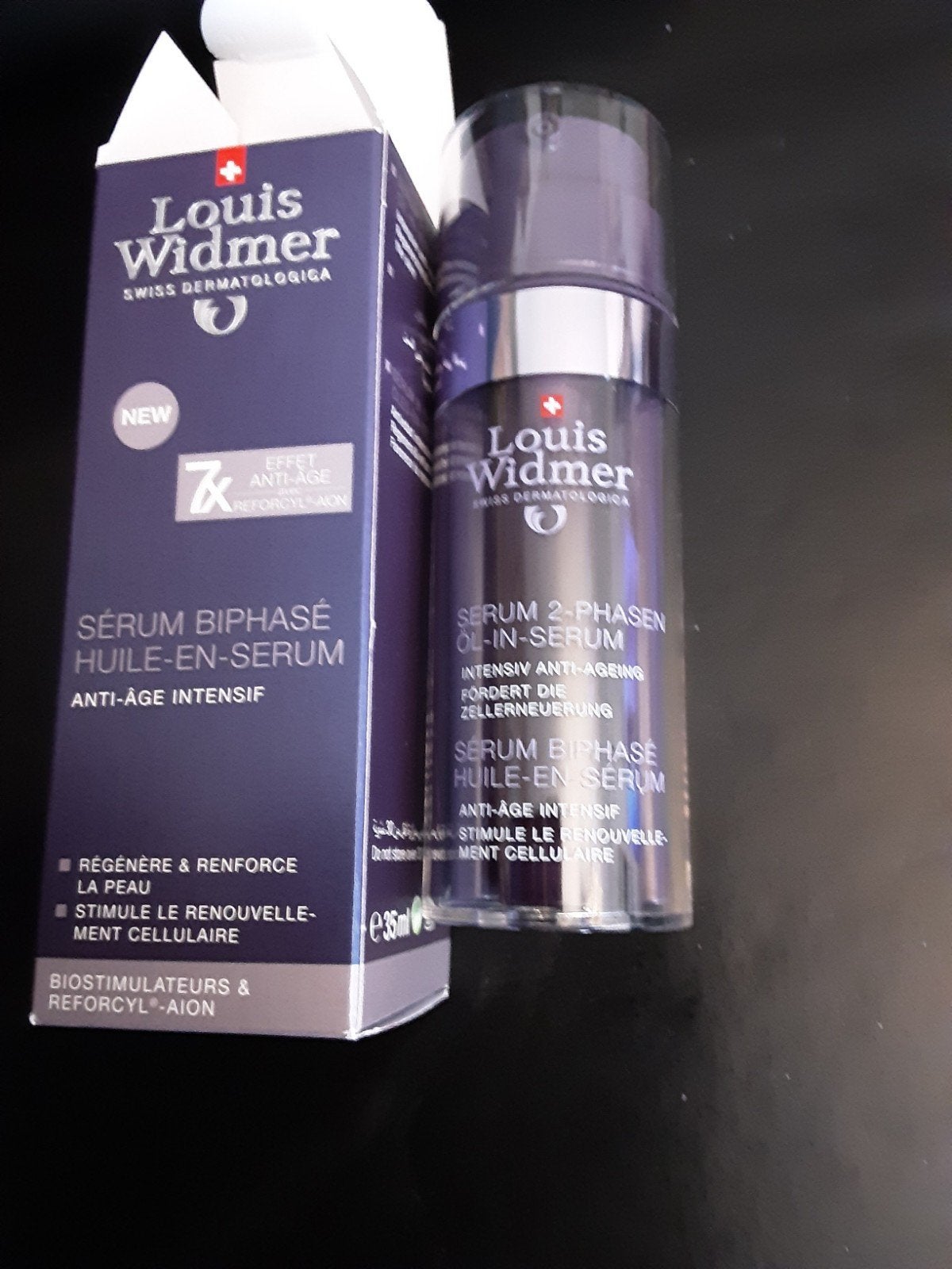 Louis Widmer Tweefasig Serum Olie-in-Serum Anti-Ageing, Ophalen of Verzenden, Nieuw, Gehele gezicht, Verzorging
