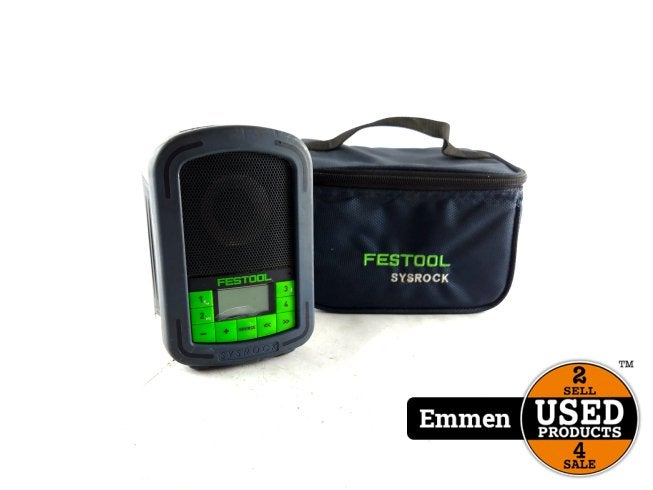 Festool BR10 SYSROCK FM Bouwradio, Bluetooth| In Nette Staat, Festool, Zo goed als nieuw, Support@festool.com, Festool GmbH, WertstraÃŸe 20, 
73240 Wendlingen
Germany