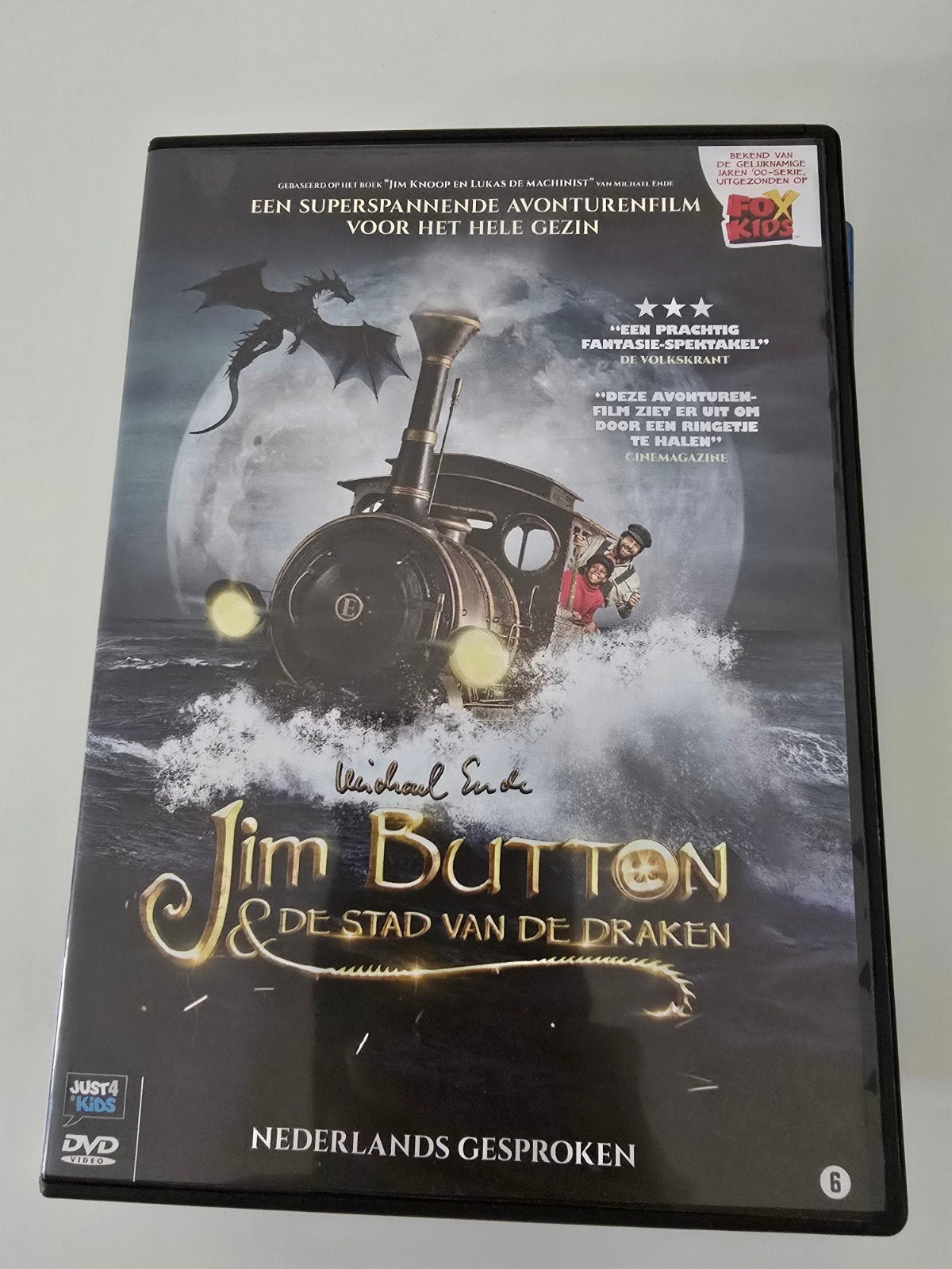 Dvd Jim Button en de stad van de draken, Avontuur, Zo goed als nieuw, Film, Ophalen of Verzenden