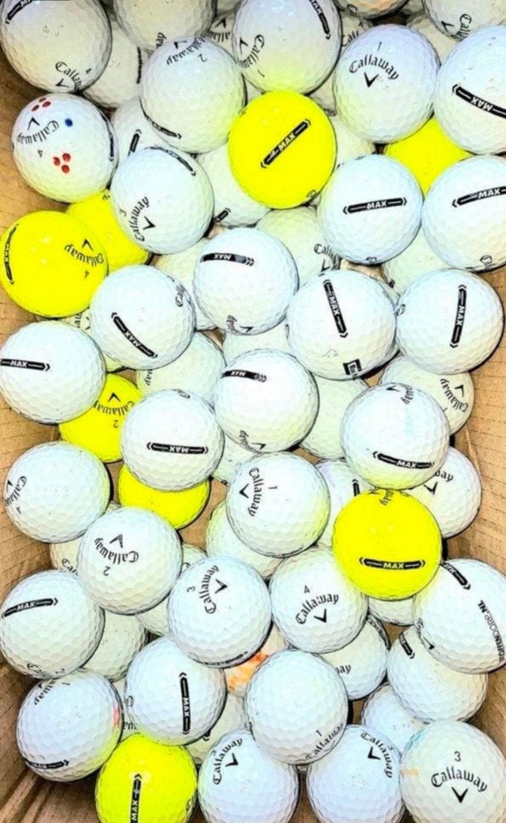 50 Callaway Max golfballen, Ophalen of Verzenden, Bal(len), Callaway