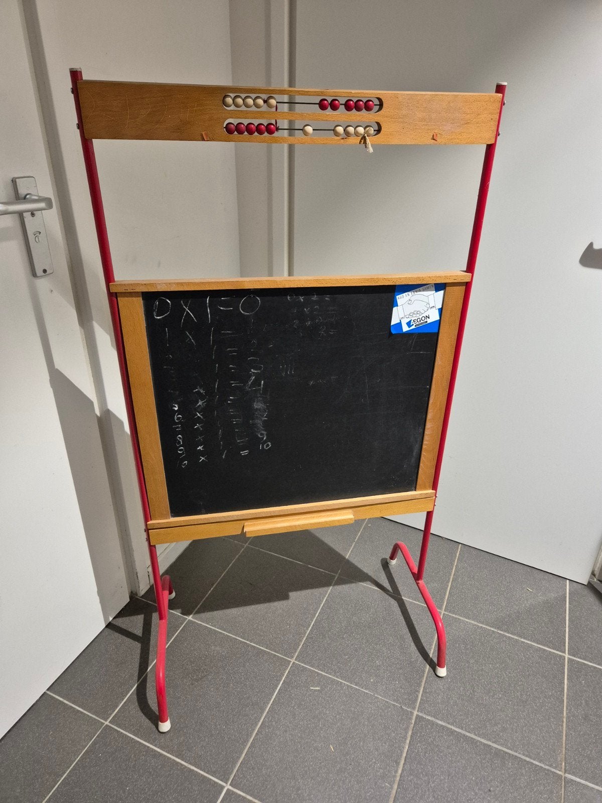 vintage schoolbord, Ophalen, Gebruikt, Onbekend, Onbekend