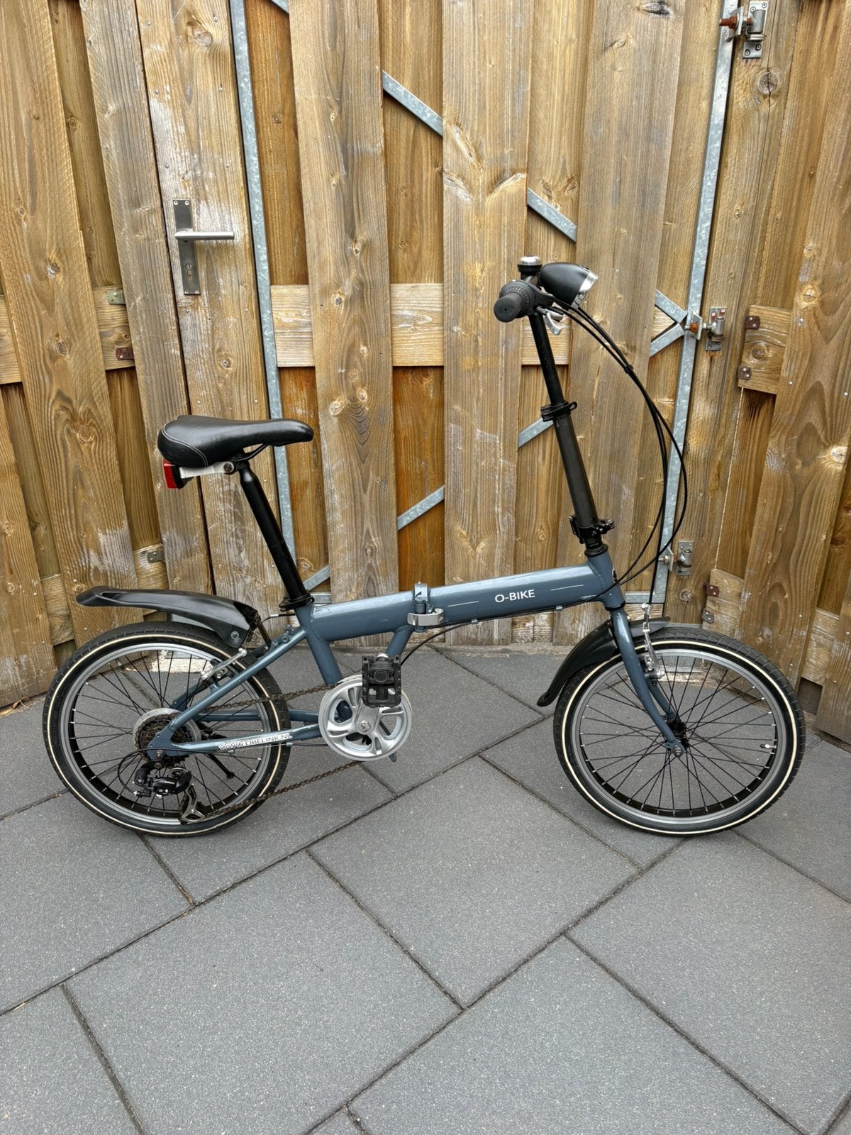 Zgan opvouwbare O-Bike fiets, 20 inch met 6 versnellingen, 20 inch of meer, Versnellingen, Zo goed als nieuw, Totaal opvouwbaar