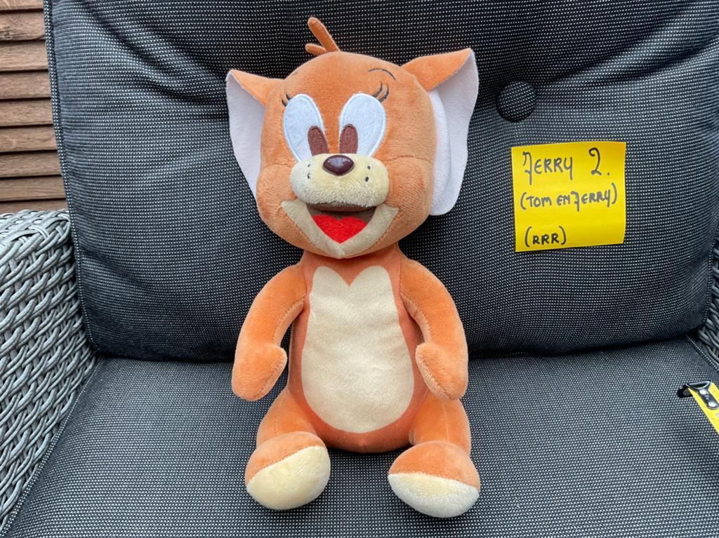 Nieuwe zgan Jerry knuffel ca30cm van Tom en Jerry, Ophalen, Overige figuren, Nieuw, Beeldje of Figuurtje