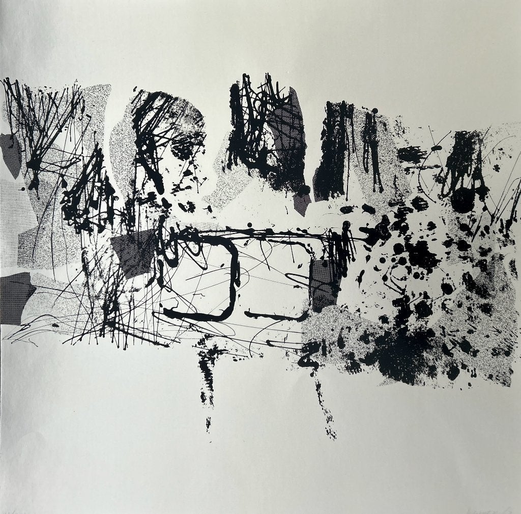Zeefdruk W. Kloppers  ZOMEROPRUIMING, Antiek en Kunst, Kunst | Litho's en Zeefdrukken, Gesigneerd, Verzenden, Zeefdruk