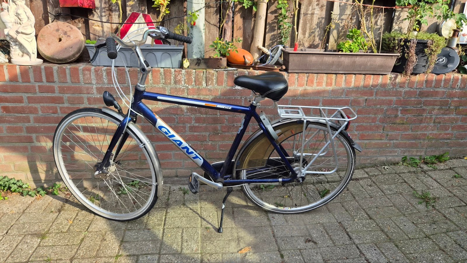 mooie giant herenfiets, Fietsen en Brommers, Ophalen, Minder dan 10 versnellingen, Giant